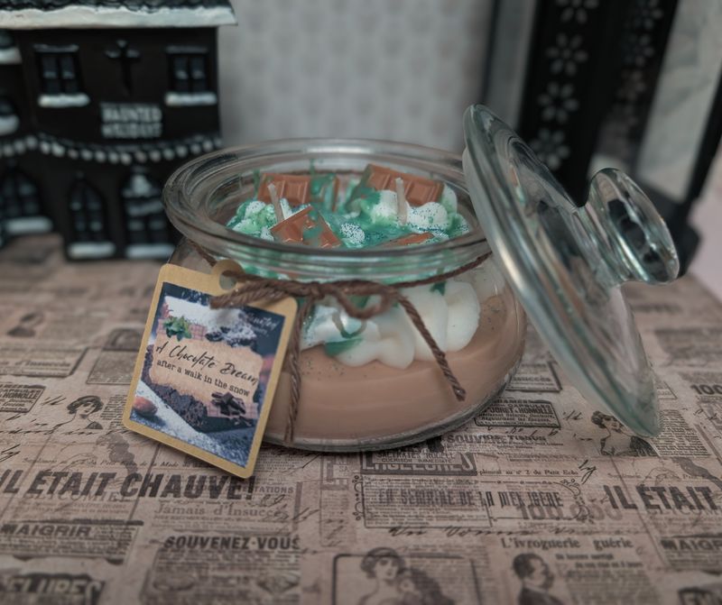 A Chocolate Dream after a Walk in the Snow