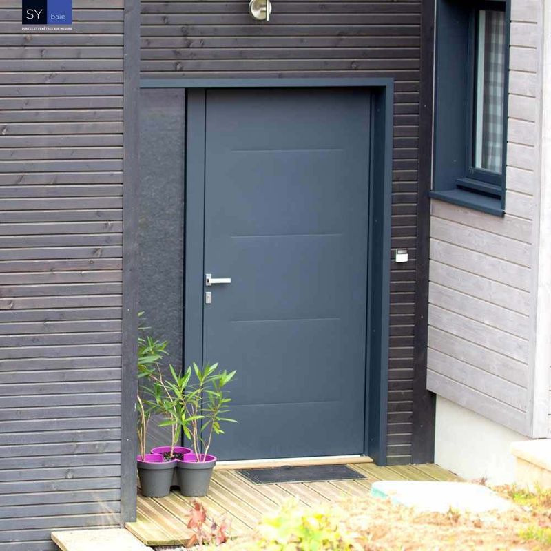 Porte d’entrée aluminium