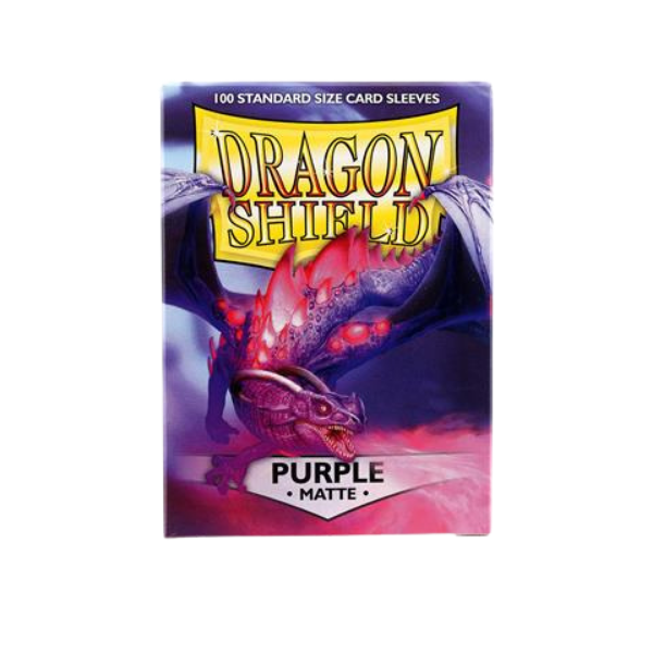 Dragon Shield Standard Sleeves – Matte Purple