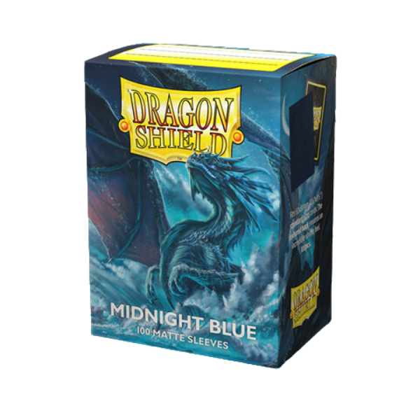 Dragon Shield Standard Matte Sleeves - Midnight Blue