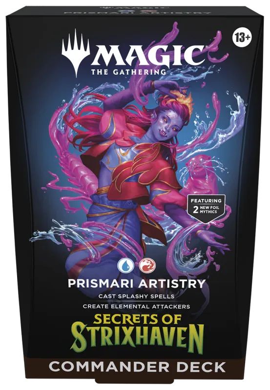 Secrets of Strixhaven Commander Deck - Prismari Artistry | Magic: The Gathering