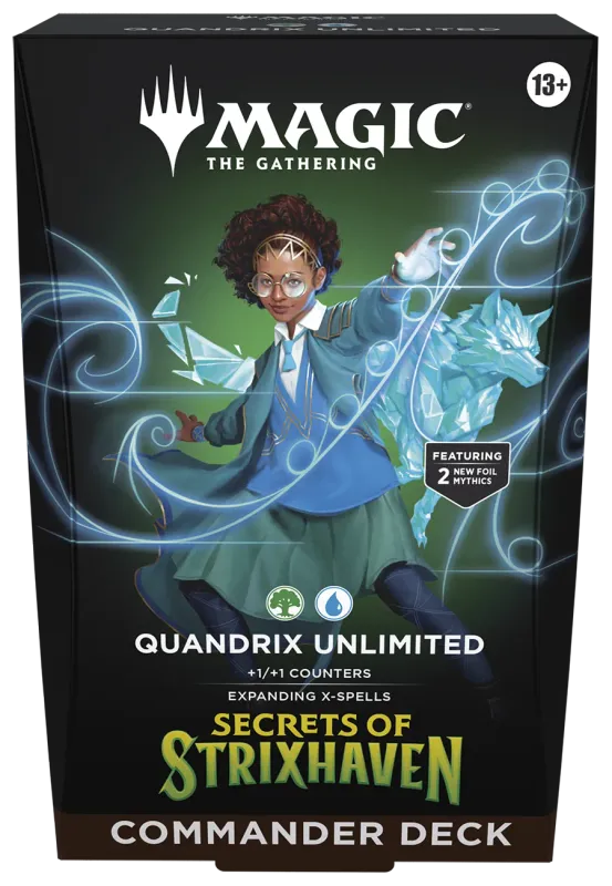 Secrets of Strixhaven Commander Deck - Quandrix Unlimited | Magic: The Gathering