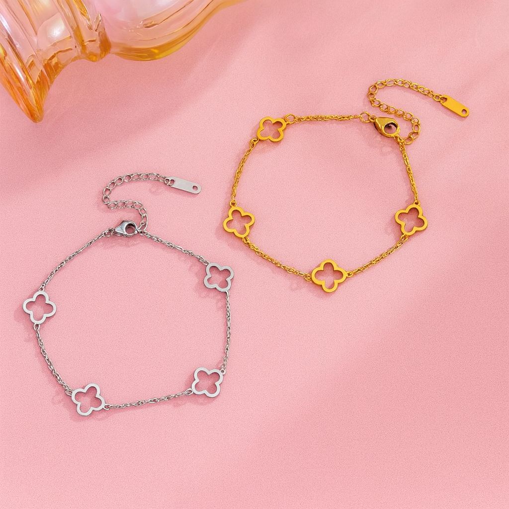 The Fortuna Clover Bracelet
