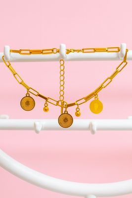 Aurelia Coin Charm Bracelet