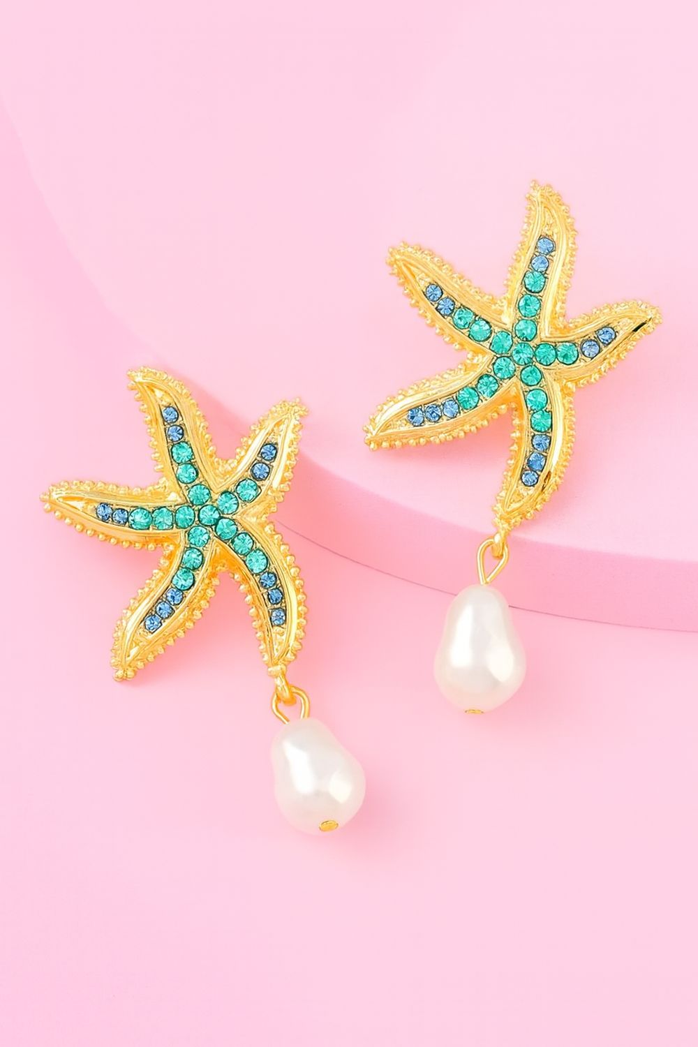 Blue Tides Drop Earrings