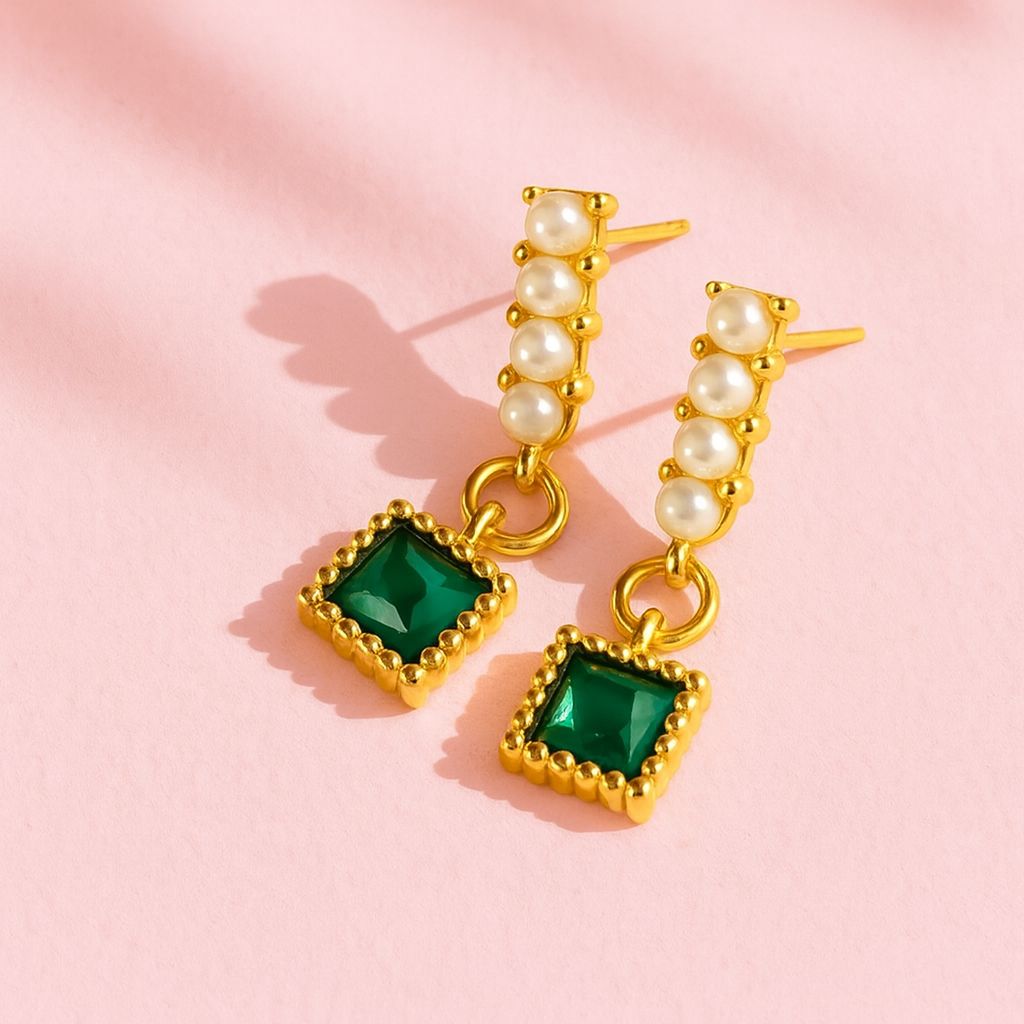 Emerald Grace Earrings