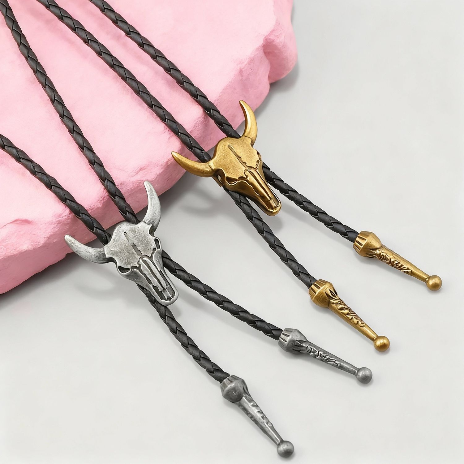 Steer Skull Bolo Tie