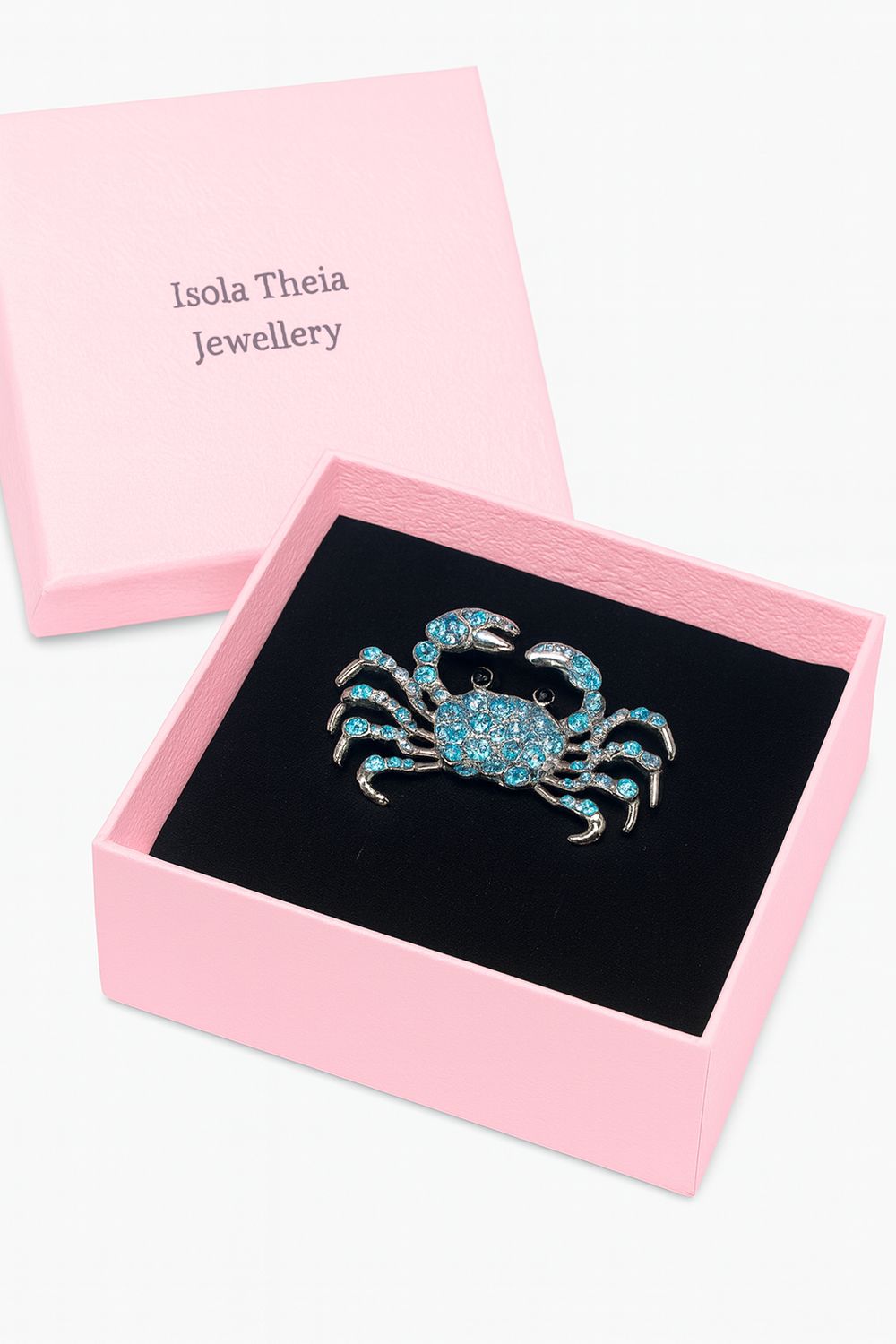The Capri Crab brooch