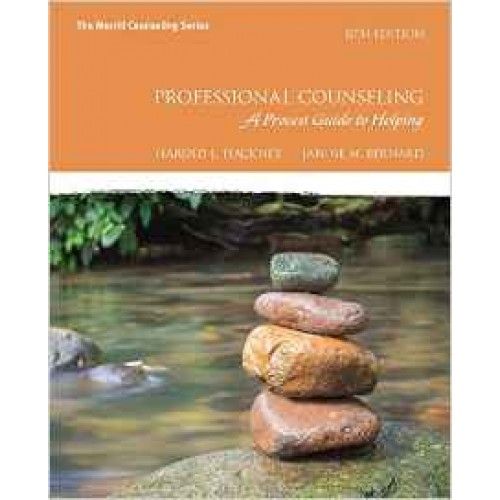 Professional Counseling: A Process Guide to Helping 8th Edition