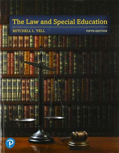 The Law and Special Education 5th Edition