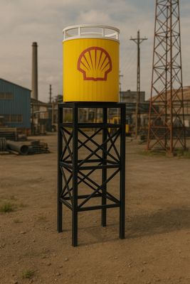 Shell Fuel Tower Tank