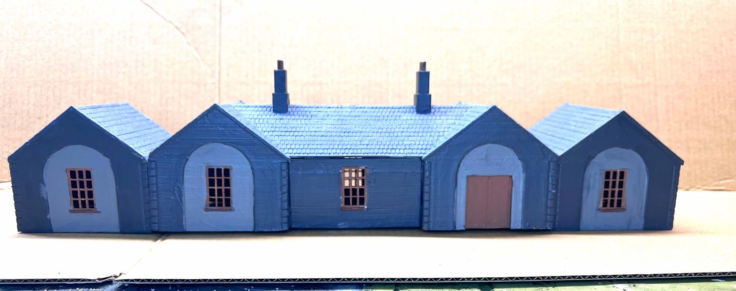 Station - Scale copy of a station off the MGWR  Painted (2nd)