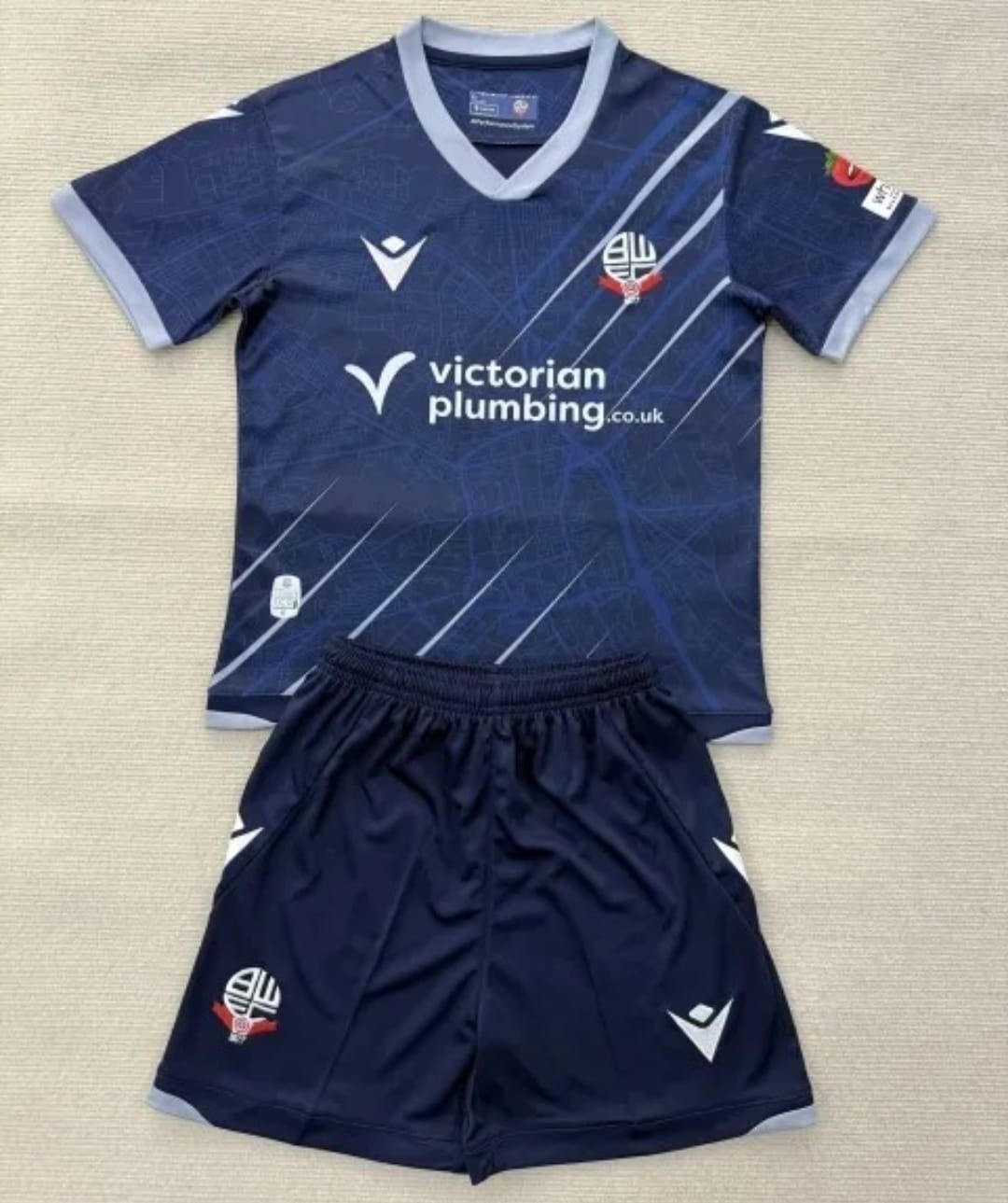 2025-2026 Bolton Wanderers Away Kit