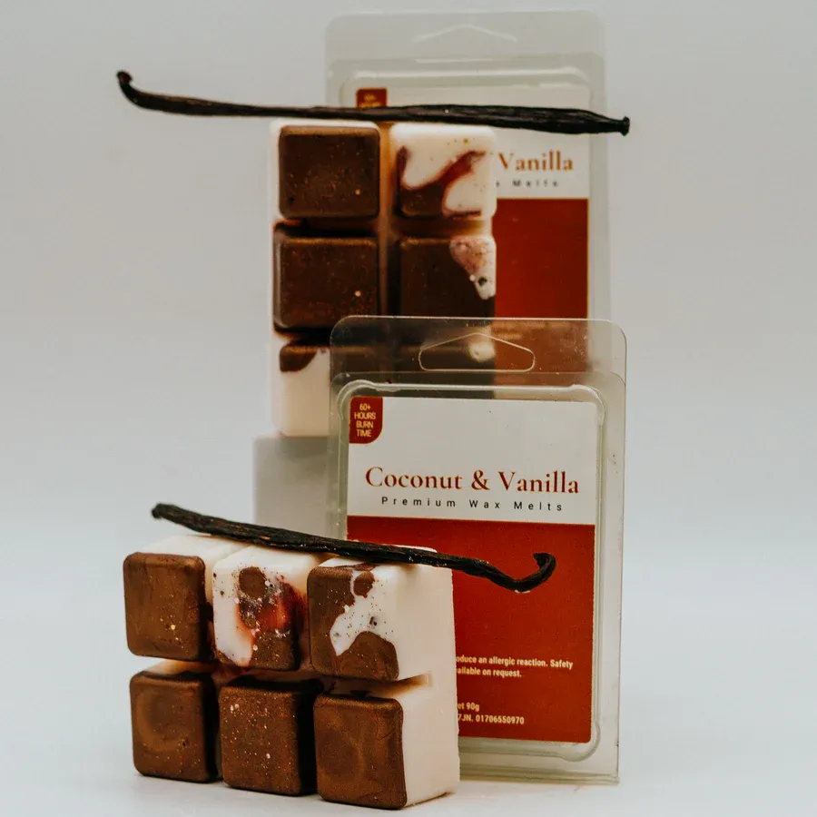 Coconut &amp; Vanilla Wax Melts