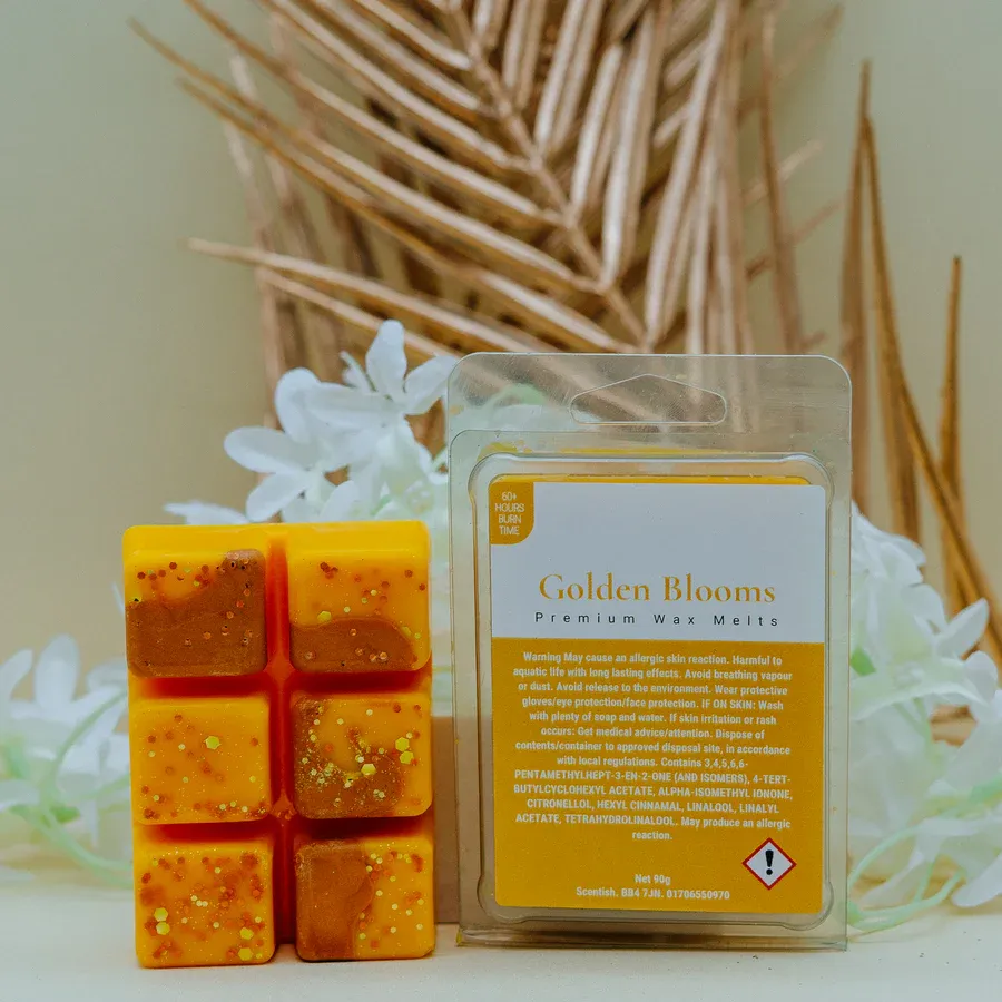 Golden Blooms Wax Melts