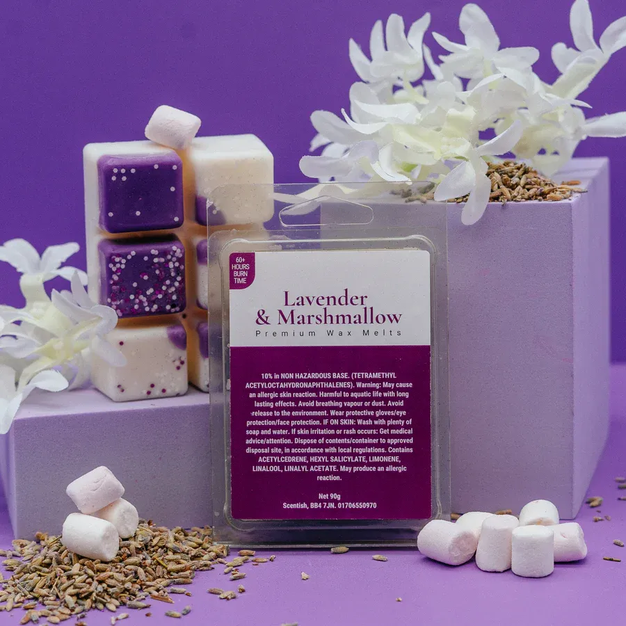 Lavender &amp; Marshmallow Wax Melts