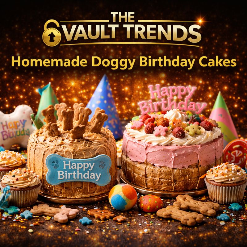 Handmade Doggy Birthday Cakes