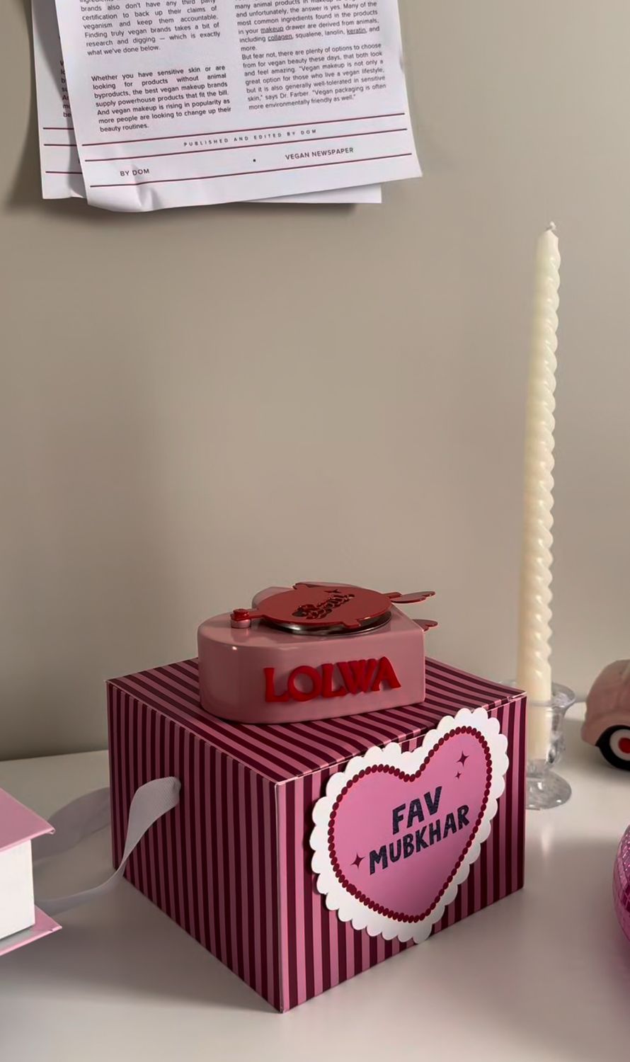 Hearty Mubkhar - Pink 