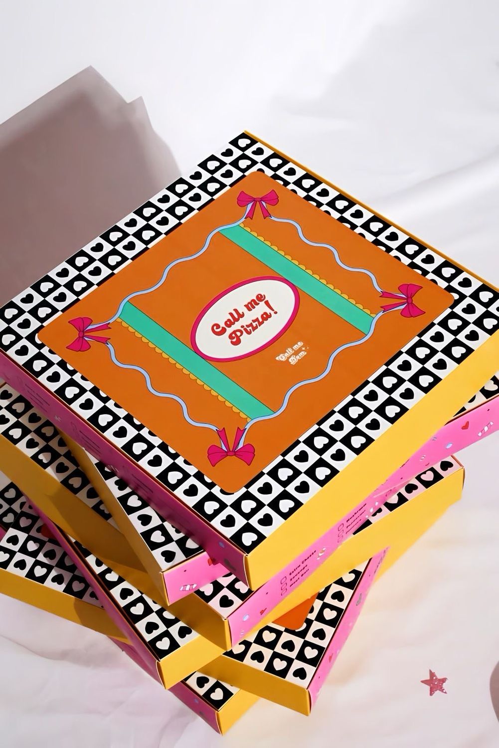 Dom's Pizza Box - With Blush