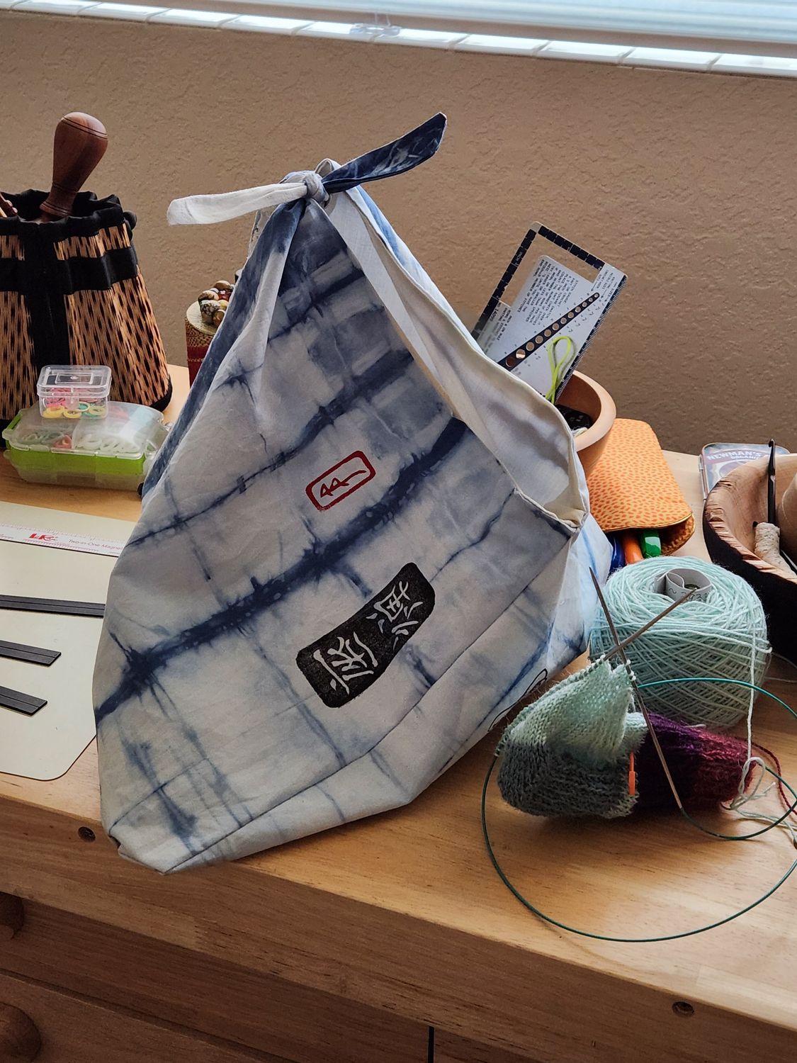 Bolsa Shibori