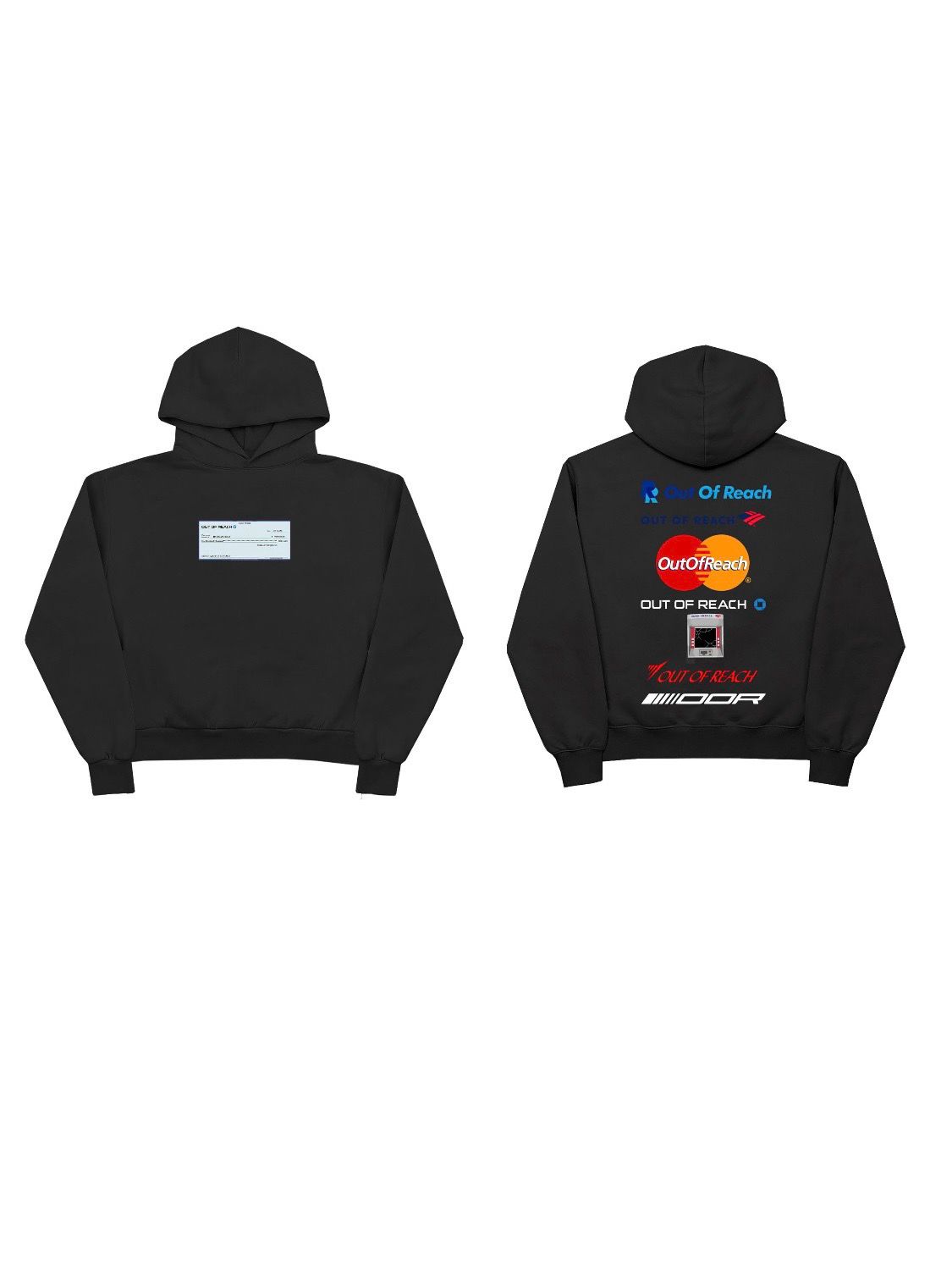 BANK LOG HOODIE (BLACK)