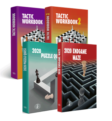 Tactic Workbook 1+2, Puzzle Quest 2020, Endgame Maze 2020