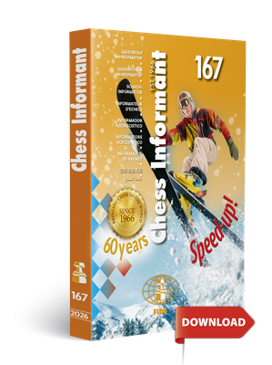 CHESS INFORMANT 167 - Speed-up! - DOWNLOAD VERSION