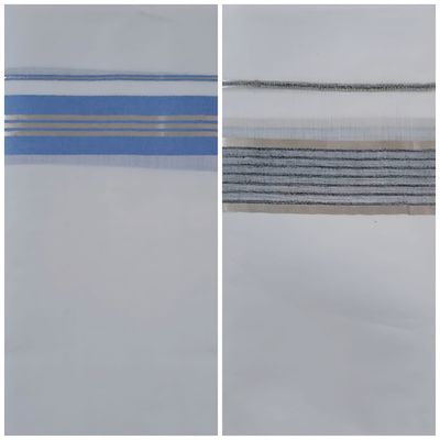LUX 1+1 DHOTI BLUE GREY COMBO