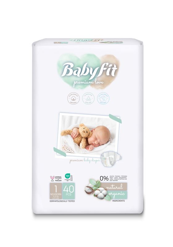 BABY FIT NATURAL ALCOHOL FREE ALOE VERA WET WIPES*120