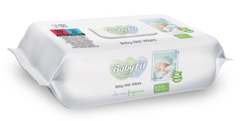 BABY FIT ALOE VERA WIPES 3*120