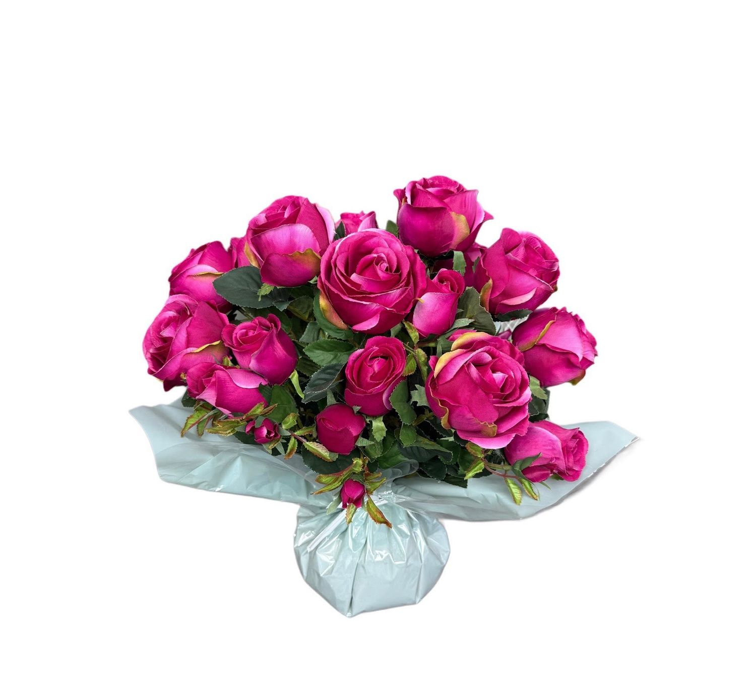 Bouquet bulle artificiel Magenta Bouquet bulle artificiel Magenta