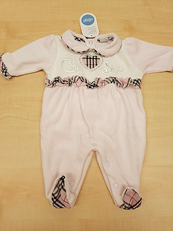 Tutina ciniglia cuore Ellepi col. rosa