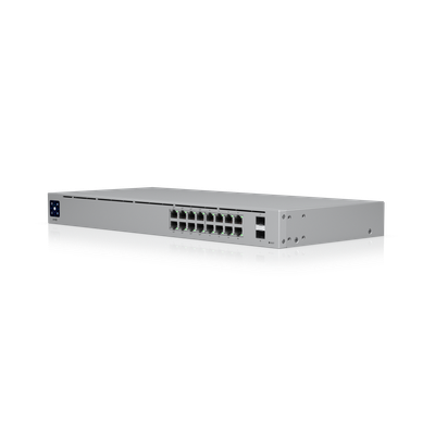 UniFi Switch 16 Port Gigabit 8PoE 42W 2SFP USW-16-POE