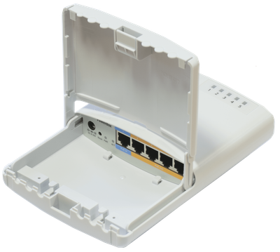 MikroTik PowerBox - Outdoor PoE Router with 5 10/100 ports