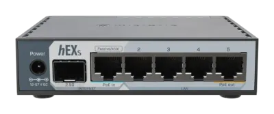 MikroTik hEX S 5-Port Gigabit SFP Router | RBE60iUGS