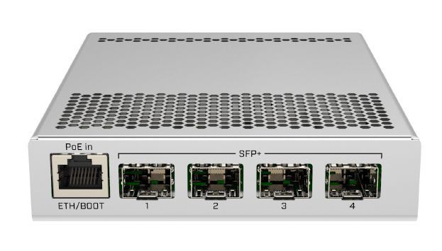 MikroTik Cloud Router Switch 4 Port SFP+ | CRS305-1G-4S+IN