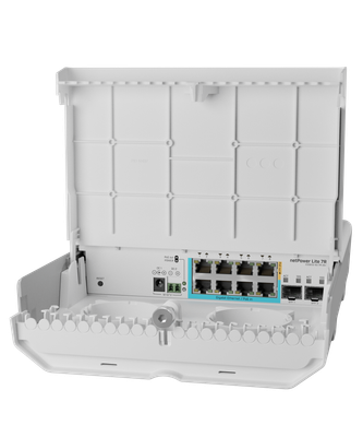 MikroTik Outdoor netPower Lite 7R - CSS610-1Gi-7R-2S+OUT