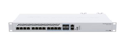 MikroTik CRS 8 Port 10Gbps 4SFP+/10Gbps Ports | CRS312-4C+8XG-RM
