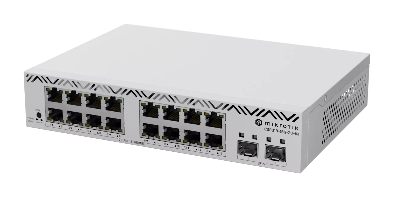 MikroTik Cloud Smart Switch | MikroTik CSS318-16G-2S+IN