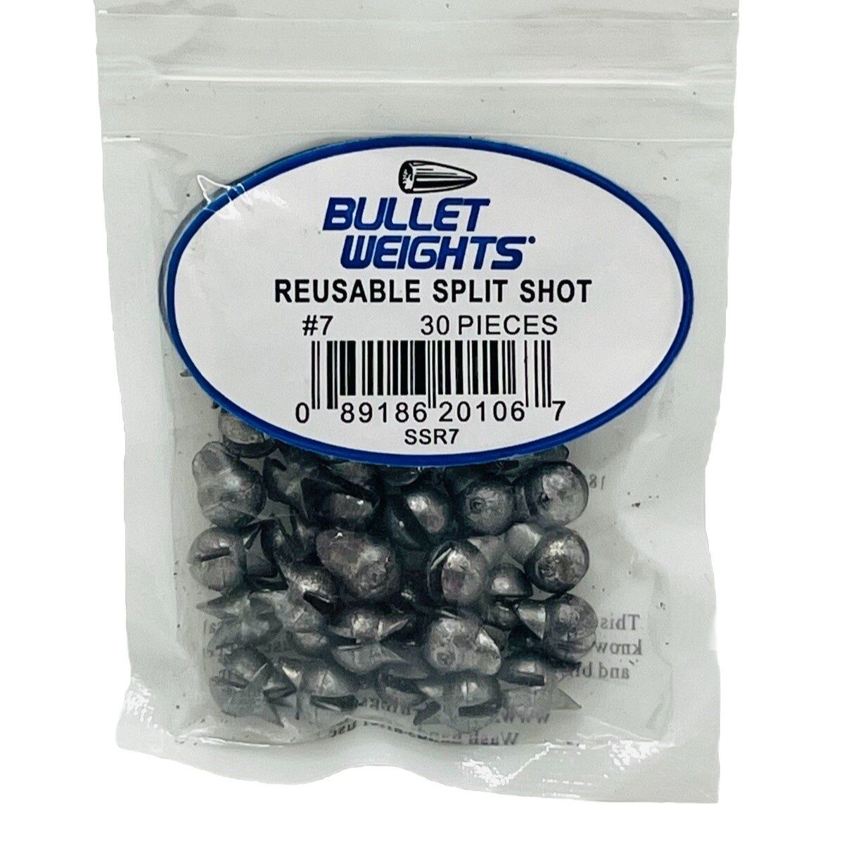 Bullet Weights Round Split Shot