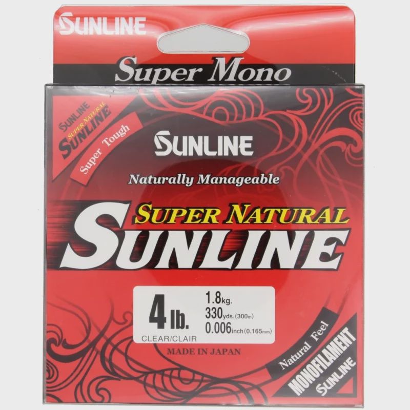 Sunline Monofilament- Super Tough Super Natural