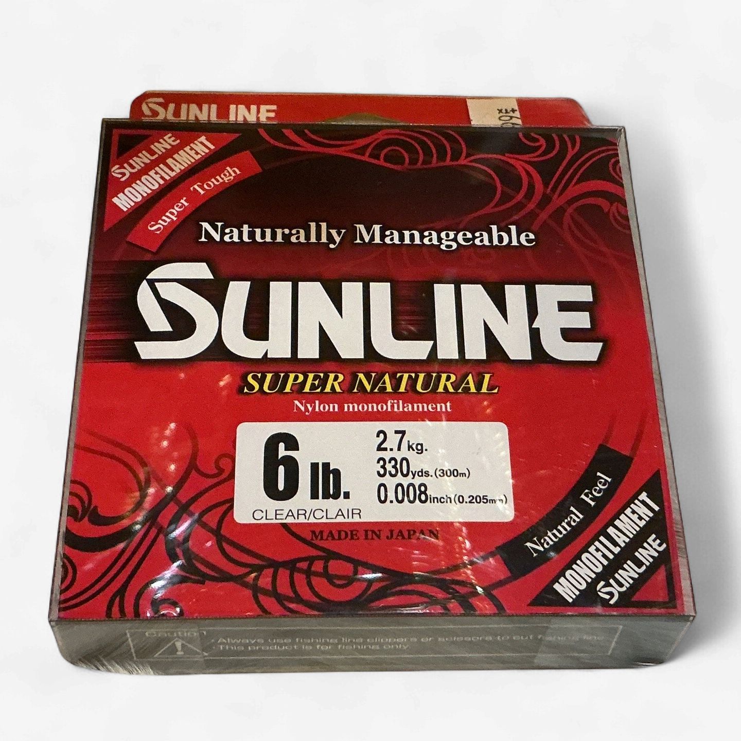 Sunline Monofilament- Super Tough Super Natural, Size: 6lb/330yds