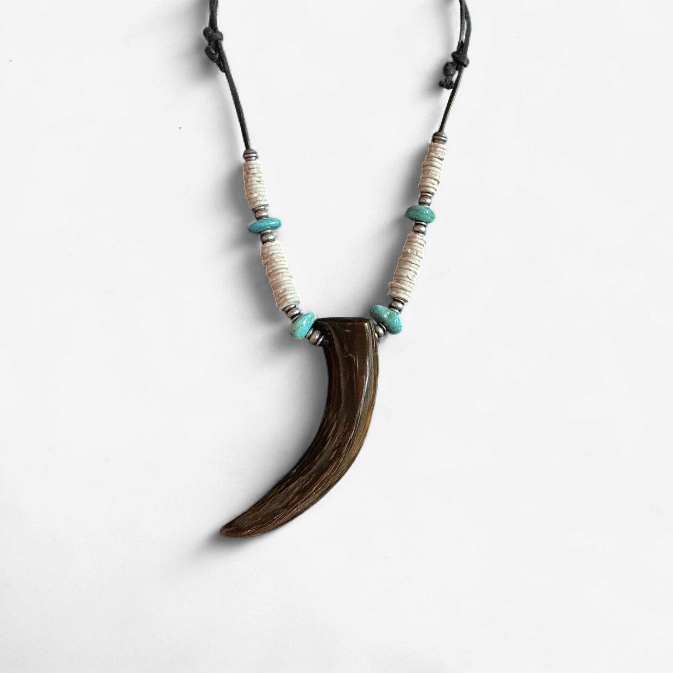 Water Buffalo Horn Necklace