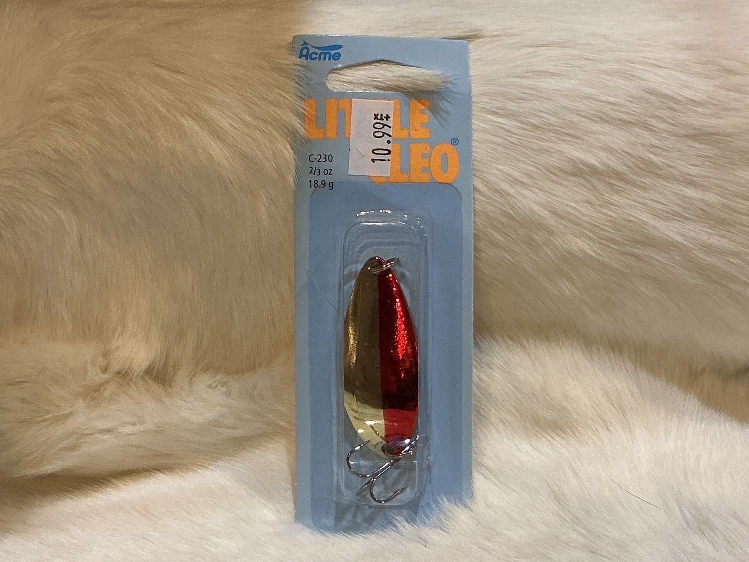 Acme Little Cleo 2/3 oz, Colour: Gold/Red