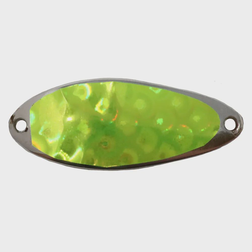 Acme Little Cleo 2/5 oz, Colour: Silver/Neon Green