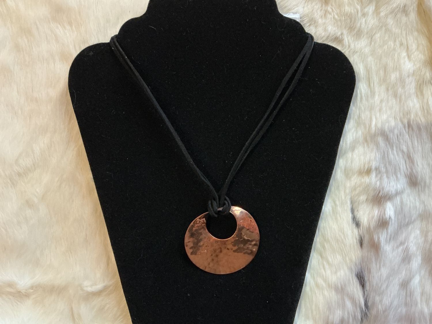 Copper Leather Necklace