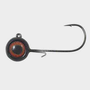 Northland Deep-Vee Jig, Colour: Black, Size: 1/4 oz