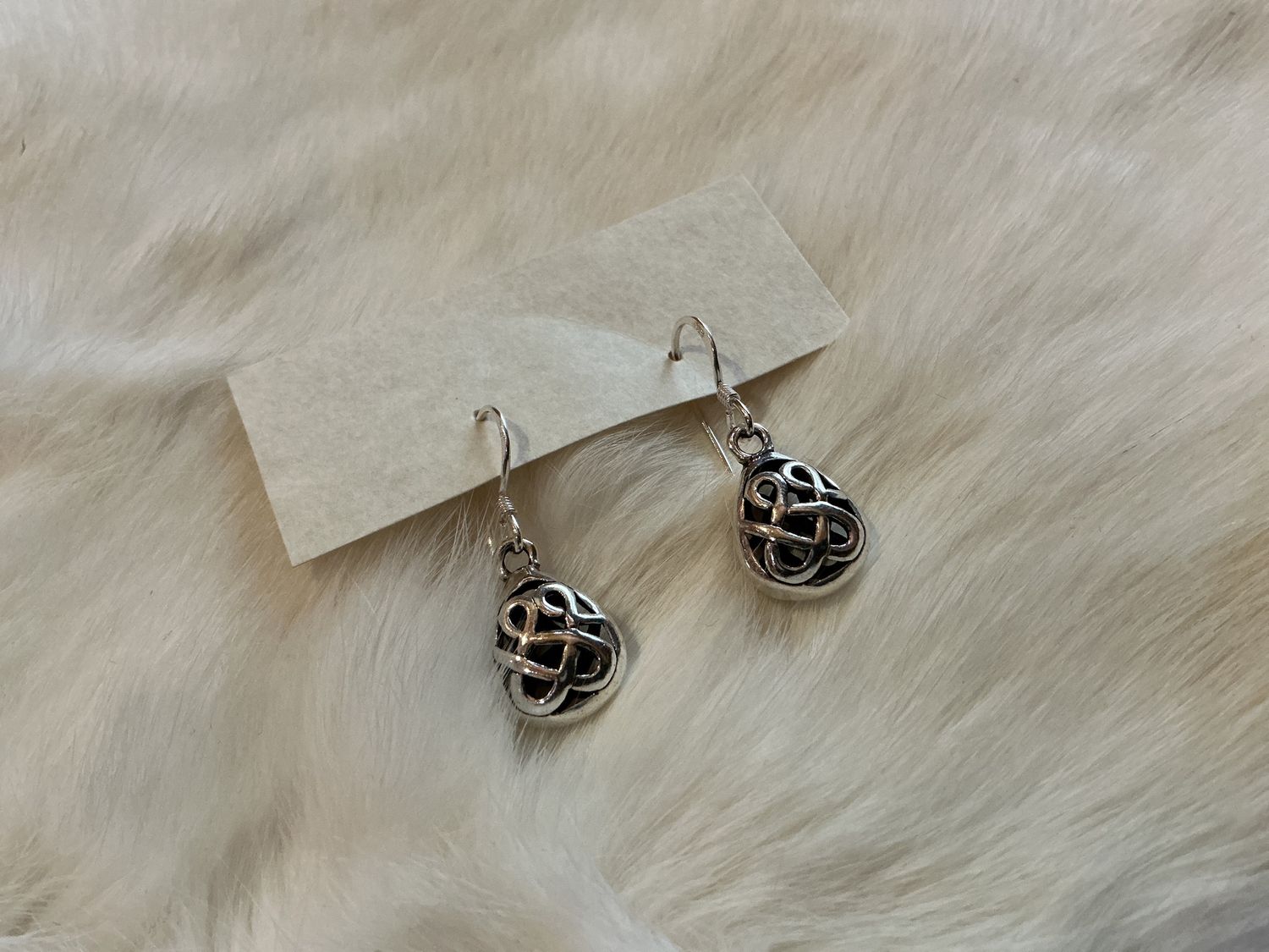 Dylan’s Silver Assorted Cage Style Sterling Silver Dangle Earrings, Style: Teardrop shape