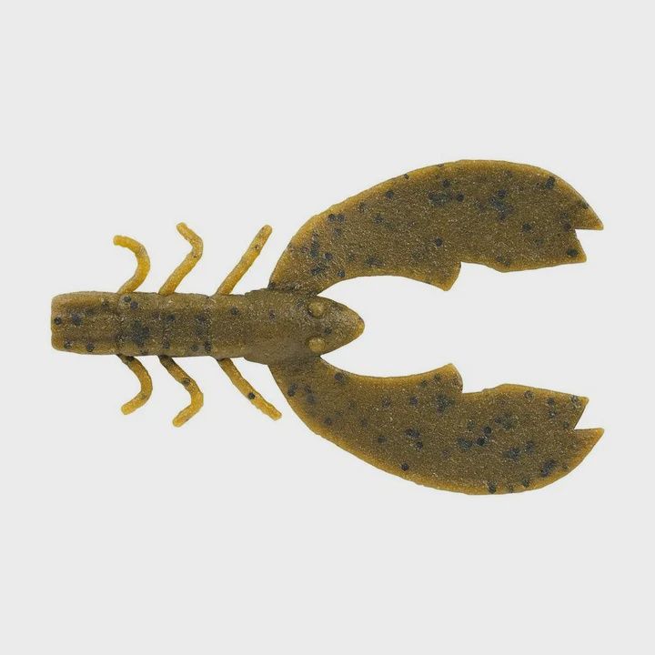 Berkley PowerBait- Max Scent, Style: Chigger Craw- Green Pumpkin