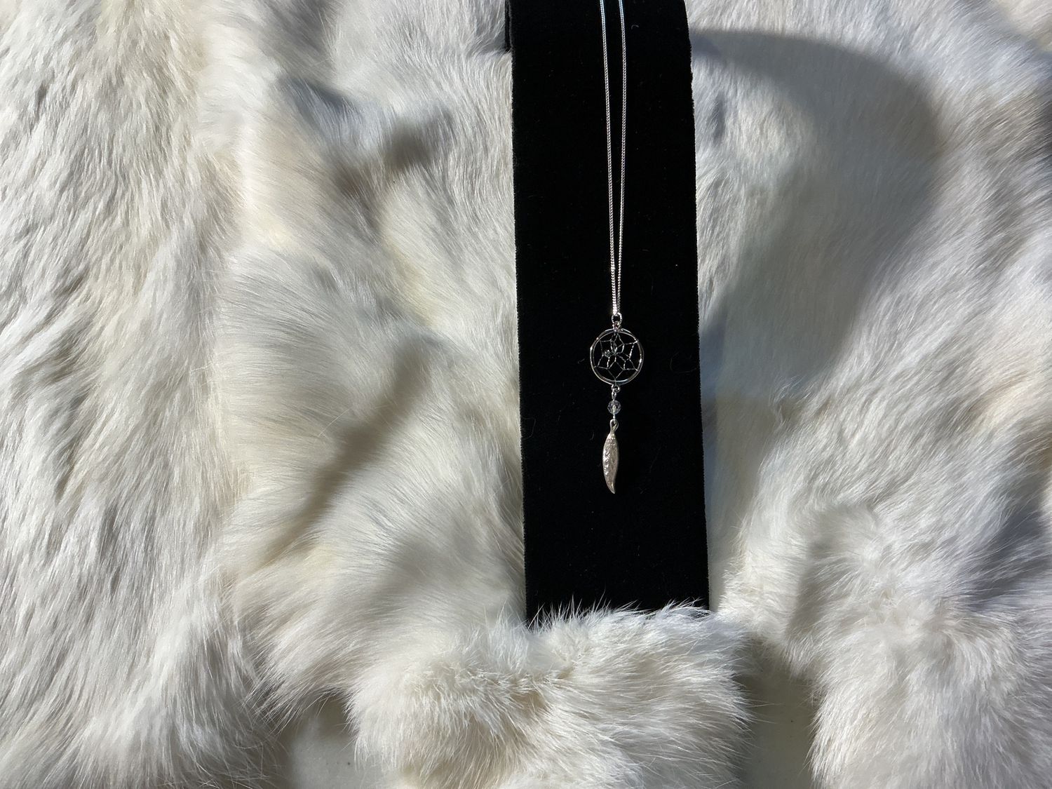 Sterling Silver Dreamcatcher Necklace